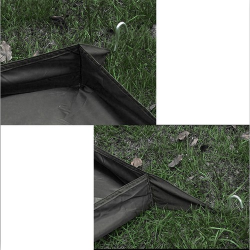 Black camping tent ground - camping,
